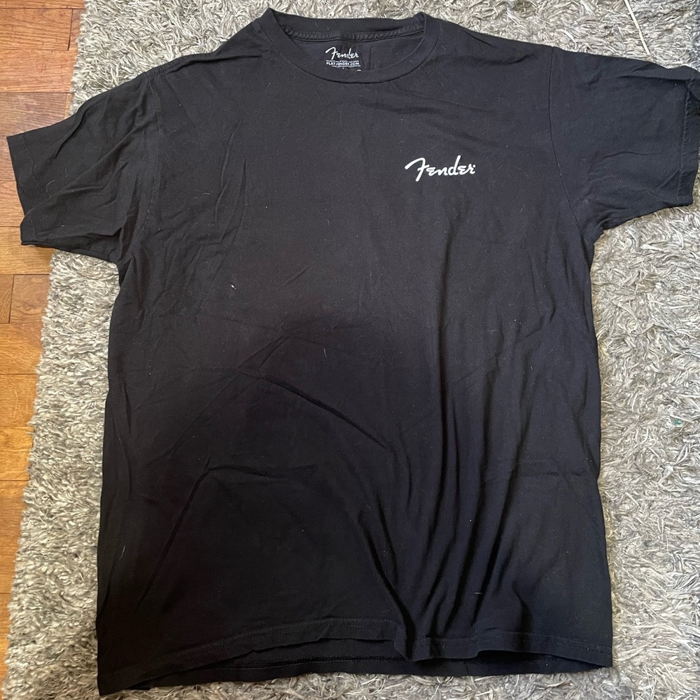 Fender Short Sleeve Shirt Size XL